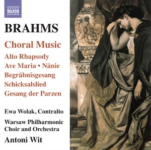 Brahms - Choral Music in der Gruppe Externt_Lager / Naxoslager bei Bengans Skivbutik AB (699379)
