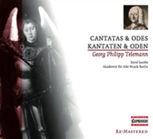 Telemann - Cantatas in der Gruppe Externt_Lager / Naxoslager bei Bengans Skivbutik AB (699399)