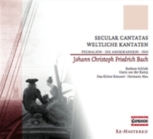 Jcf Bach - Secular Cantatas in der Gruppe Externt_Lager / Naxoslager bei Bengans Skivbutik AB (699401)