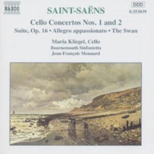Saint-Saens Camille - Cello Concertos 1 & 2 in der Gruppe Externt_Lager / Naxoslager bei Bengans Skivbutik AB (699426)
