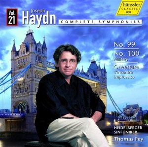 Haydn - Symphonies No 99&100 in der Gruppe CD bei Bengans Skivbutik AB (706853)