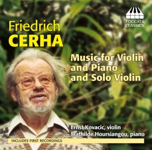 Cerha - Violin Music in der Gruppe CD / Klassiskt bei Bengans Skivbutik AB (706884)