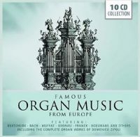 Vogel/Radulescu/Ghielmi/Sluys - Famous Organ Music From Europe in der Gruppe CD / Pop-Rock bei Bengans Skivbutik AB (708630)