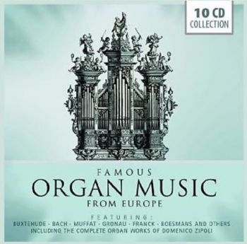 Vogel/Radulescu/Ghielmi/Sluys - Famous Organ Music From Europe in der Gruppe CD / Klassiskt bei Bengans Skivbutik AB (708630)