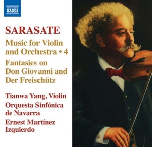 Sarasate - Music For Violin Vol 4 in der Gruppe Externt_Lager / Naxoslager bei Bengans Skivbutik AB (715477)