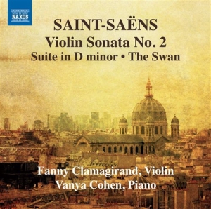 Saint-Saens - Works For Violin And Piano Vol 2 in der Gruppe Externt_Lager / Naxoslager bei Bengans Skivbutik AB (715495)