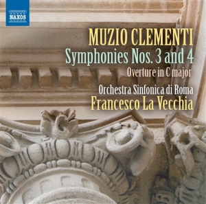 Clementi - Symphonies Nos 3 & 4 in der Gruppe Externt_Lager / Naxoslager bei Bengans Skivbutik AB (715499)