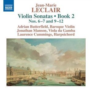 Leclair - Violin Sonatas Book 2 Vol 2 in der Gruppe Externt_Lager / Naxoslager bei Bengans Skivbutik AB (715501)