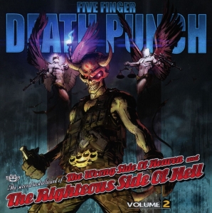 Five Finger Death Punch - The Wrong Side Of Heaven And The Righteous Side Of Hell Vol. 2 in der Gruppe CD / Hårdrock bei Bengans Skivbutik AB (716060)