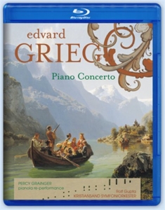 Grainger/Kristiansand So/Gupta - Grieg Piano Concerto (Blu-Ray, Audi in der Gruppe MUSIK / Musik Blu-Ray / Klassiskt bei Bengans Skivbutik AB (740310)