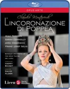 Monteverdi - L Incoronazione Di Poppea (Blu-Ray) in der Gruppe MUSIK / Musik Blu-Ray / Klassiskt bei Bengans Skivbutik AB (740678)
