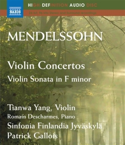 Mendelssohn - Violin Concertos In E Minor, Op. 64 in der Gruppe MUSIK / Musik Blu-Ray / Klassiskt bei Bengans Skivbutik AB (740932)