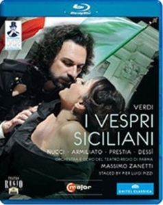 Verdi - I Vespri Siciliani (Blu-Ray) in der Gruppe MUSIK / Musik Blu-Ray / Klassiskt bei Bengans Skivbutik AB (740998)