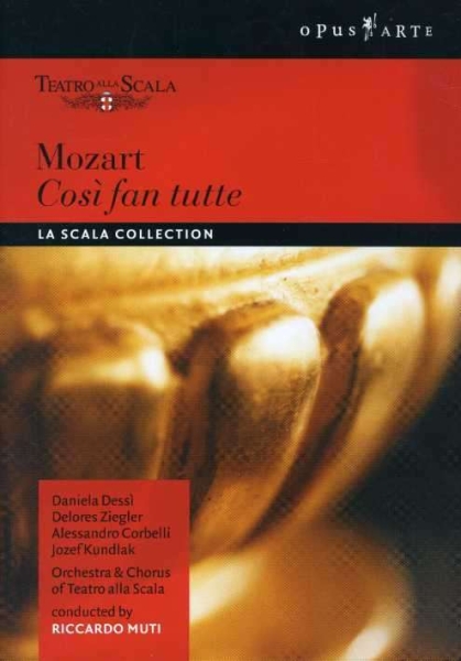 Mozart Wolfgang Amadeus - Cosi Fan Tutte in der Gruppe DVD & BLU-RAY bei Bengans Skivbutik AB (804912)