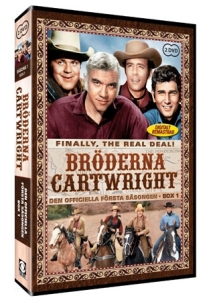 Bröderna Cartwright - Säsong 1 Box 1 in der Gruppe Film DVD bei Bengans Skivbutik AB (821176)
