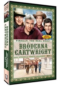 Bröderna Cartwright - Säsong 1 Box 2 in der Gruppe Film DVD bei Bengans Skivbutik AB (821210)