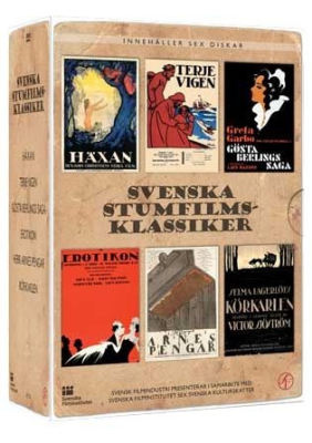 Movie - Stumfilmsbox (6 Titlar) in der Gruppe Film / Film DVD bei Bengans Skivbutik AB (825976)
