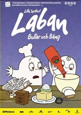 Lilla spöket Laban - Bullar & bång in der Gruppe Film DVD bei Bengans Skivbutik AB (827986)