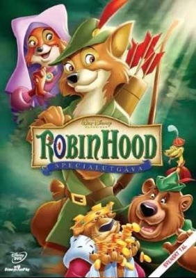 Robin Hood - Disneyklassiker 21 in der Gruppe Film DVD bei Bengans Skivbutik AB (830745)