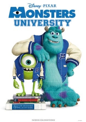 Monsters University - Pixar klassiker 14 in der Gruppe Film DVD bei Bengans Skivbutik AB (843790)