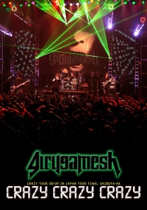 Girugämesh - Crazy Crazy Crazy (2 Dvd Set) in der Gruppe Musik-DVD & Bluray bei Bengans Skivbutik AB (880833)