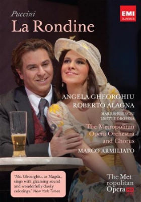 Angela Gheorghiu - Puccini: La Rondine - Live Fro in der Gruppe Musik-DVD & Bluray bei Bengans Skivbutik AB (882258)