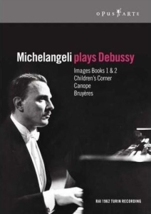 Debussy - Michelangeli Plays in der Gruppe DVD & BLU-RAY bei Bengans Skivbutik AB (882764)