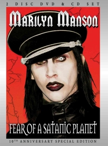 Marilyn Manson - Fear Of A Satanic Planet Dvd/Cd in der Gruppe Minishops / Marilyn Manson bei Bengans Skivbutik AB (882797)