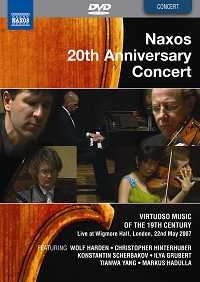 Naxos 20Th Anniversary Concert - Live At Wigmore Hall in der Gruppe Externt_Lager / Naxoslager bei Bengans Skivbutik AB (886807)