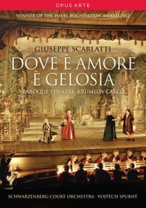 Scarlatti - Dove E Amore E Gelosia in der Gruppe Externt_Lager / Naxoslager bei Bengans Skivbutik AB (889310)