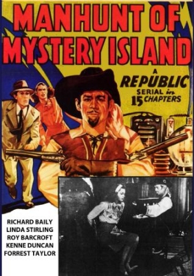 Manhunt Of Mystery Island - Film in der Gruppe Musik-DVD & Bluray bei Bengans Skivbutik AB (890216)