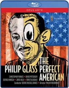 Glass - The Perfect American (Blu-Ray) in der Gruppe UNSERE TIPPS / Klassiska lablar / Opus Arte bei Bengans Skivbutik AB (890801)