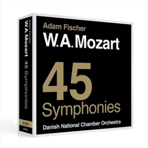 Mozart - 45 Symphonies in der Gruppe Externt_Lager / Naxoslager bei Bengans Skivbutik AB (902082)