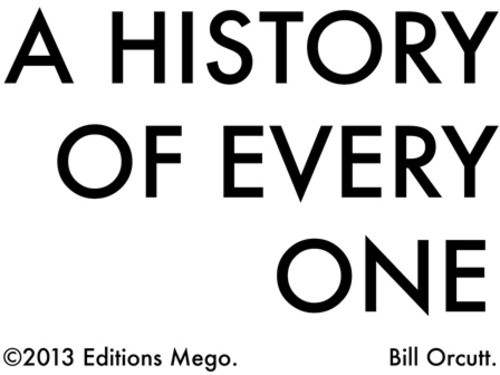 Bill Orcutt - A history of everyone in der Gruppe CD / Bestseller bei Bengans Skivbutik AB (903382)