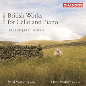 Ireland / Bax / Bowen - British Works For Cello And Piano in der Gruppe CD bei Bengans Skivbutik AB (922439)