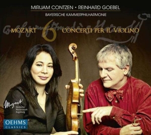 Mozart - 6 Concerti Per Violino in der Gruppe Externt_Lager / Naxoslager bei Bengans Skivbutik AB (945588)