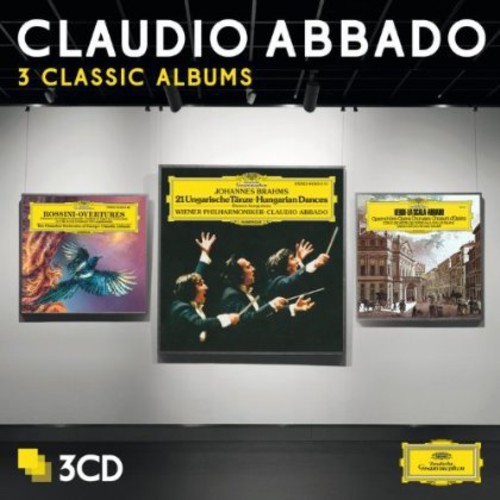 Claudio Abbado - Three Classic Albums in der Gruppe CD / Klassiskt bei Bengans Skivbutik AB (945955)