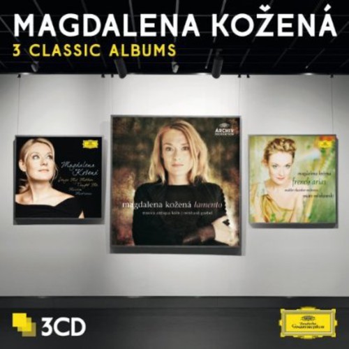 Magdalena Kožená - Three Classic Albums in der Gruppe CD / Klassiskt bei Bengans Skivbutik AB (945957)