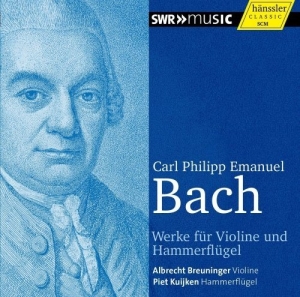 Cpe Bach - Works For Violin in der Gruppe CD / Klassiskt bei Bengans Skivbutik AB (985872)
