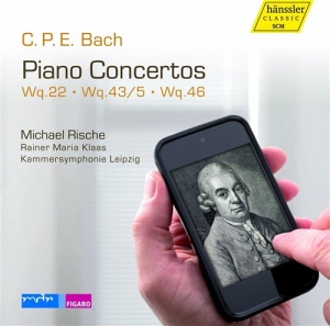 Cpe Bach - Piano Concertos in der Gruppe Externt_Lager / Naxoslager bei Bengans Skivbutik AB (985873)