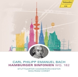 Cpe Bach - Hamburger Sinfonien in der Gruppe Externt_Lager / Naxoslager bei Bengans Skivbutik AB (985874)