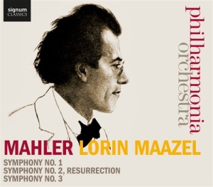 Mahler - Symphonies No 1-3 in der Gruppe Externt_Lager / Naxoslager bei Bengans Skivbutik AB (985899)