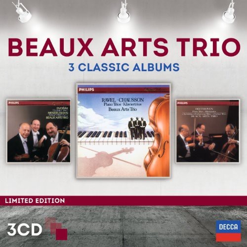 Beaux Arts Trio - Three Classic Albums (Ltd 3Cd) in der Gruppe CD / Klassiskt bei Bengans Skivbutik AB (986466)