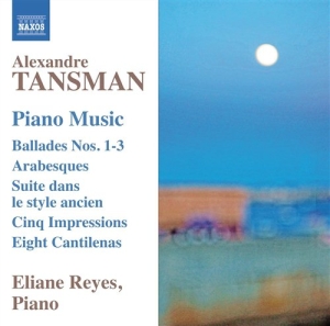Tansman - Piano Music in der Gruppe Externt_Lager / Naxoslager bei Bengans Skivbutik AB (986927)