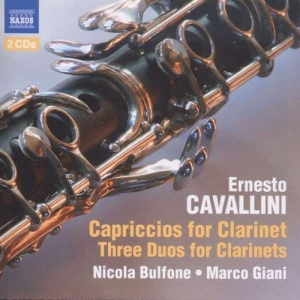 Cavallini - Capriccios For Clarinet in der Gruppe Externt_Lager / Naxoslager bei Bengans Skivbutik AB (986942)