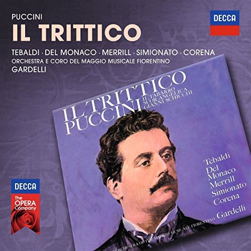Giacomo Puccini - Triptyken (Il Trittico) in der Gruppe CD / Klassiskt bei Bengans Skivbutik AB (989899)
