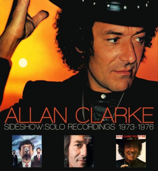 Clarke Allan - Sideshow: Solo Recordings 1973-1976 in der Gruppe CD / Rock bei Bengans Skivbutik AB (990129)