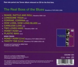 Turner Joe - Real Boss Of Blues in der Gruppe Övrigt /  bei Bengans Skivbutik AB (994248)