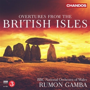 Various Composers - Overtures From The British Isles in der Gruppe CD bei Bengans Skivbutik AB (997040)