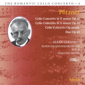 Pfitzner - Romantic Cello Concerto Vol 4 in der Gruppe Externt_Lager / Naxoslager bei Bengans Skivbutik AB (997049)